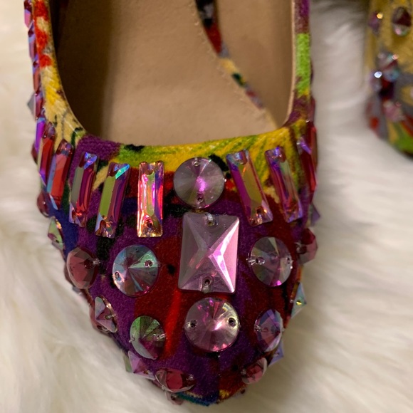 Steve Madden Ditzy Sparkling Dress High Heel Pump - Picture 9 of 12